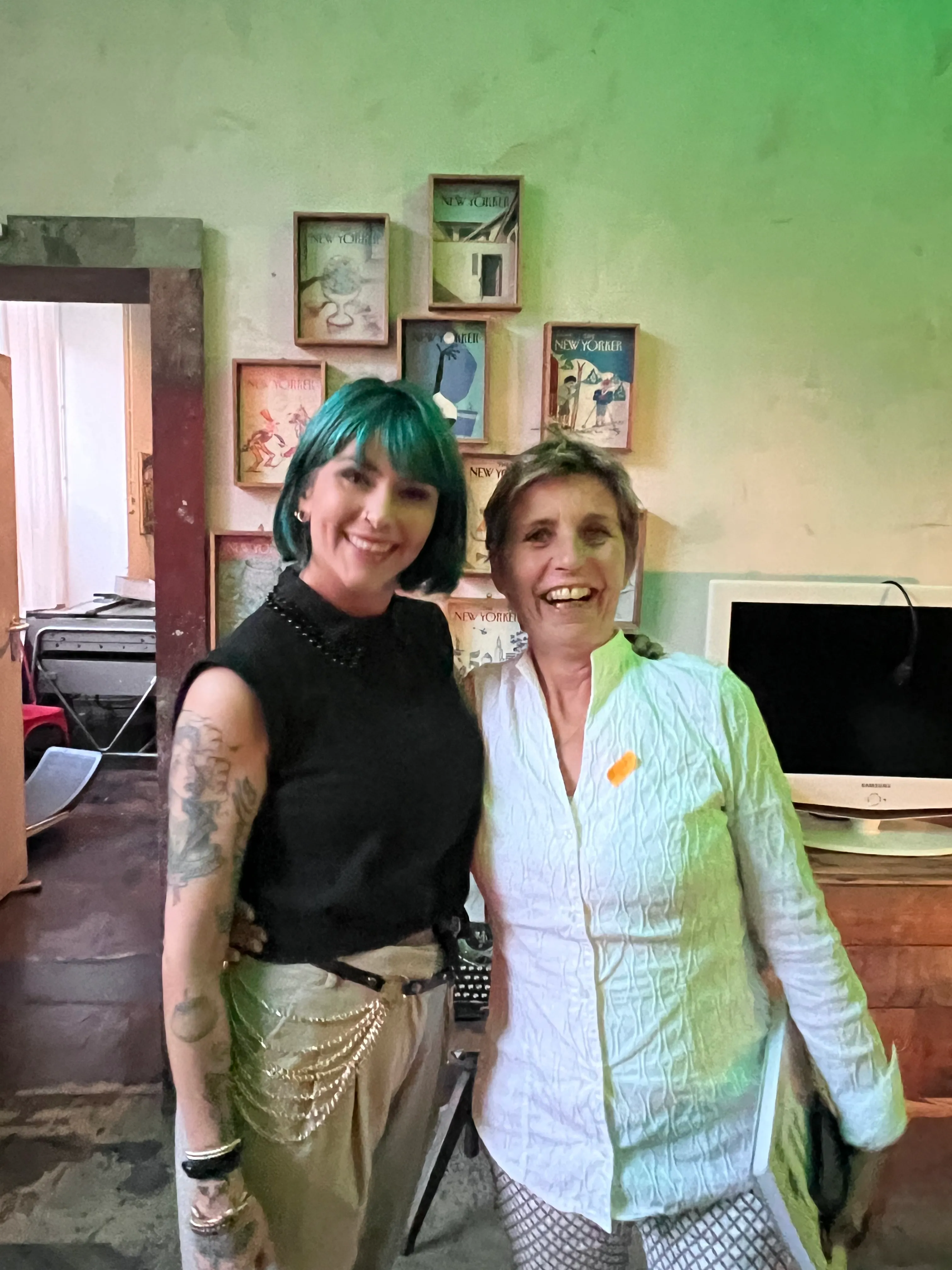 Baukje mit Isabella Franke am ONE 4 ALL Event