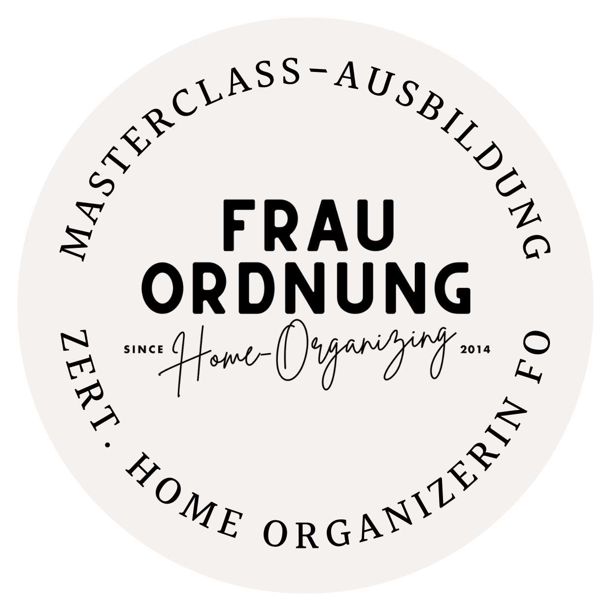 Zert. Home Organizerin FO – Masterclass-Ausbildung Frau Ordnung